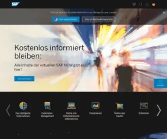 Sap-AG.de(Unternehmenssoftware) Screenshot
