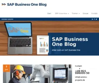 Sap-B1-Blog.com(Business Blog) Screenshot