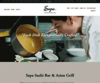 Sapabarandgrill.com(Sapa) Screenshot