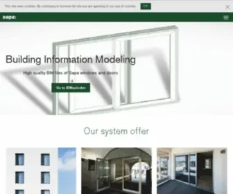Sapabuildingsystem.com(SAPA) Screenshot