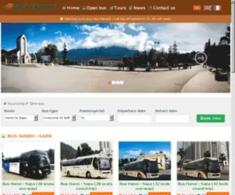 Sapaexpress.com(Sapa Tours by Bus) Screenshot