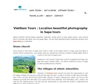 Sapaluxurytravel.com(Một trang web mới sử dụng WordPress) Screenshot