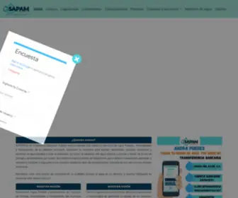 Sapamvalle.com.mx(SAPAM Valle de Santiago) Screenshot