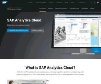 Sapanalytics.cloud(SAP Analytics Cloud) Screenshot