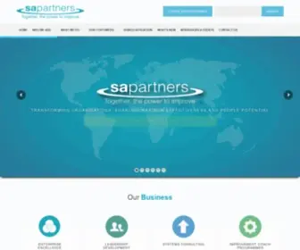 Sapartners.com(S A Partners) Screenshot