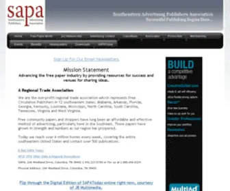 Sapatoday.com(Southeastern Advertising Publishers Association) Screenshot