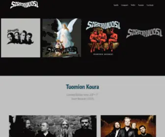 Sapattivuosi.net(Black Sabbath in Finnish) Screenshot