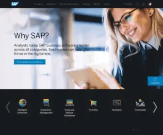 Sap.biz(SAP Software Solutions) Screenshot