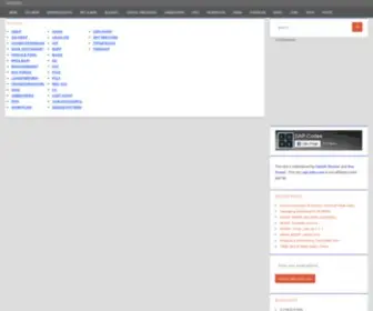 Sapcodes.com(SAPCODES) Screenshot