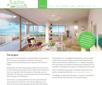 Saphir-Chene-Bourg.ch(Le projet) Screenshot