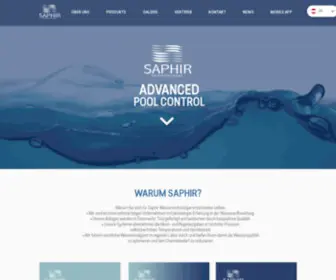 Saphir-Wassertechnologie.com(SAPHIR Wasseraufbereitungssysteme setzen völlig neue Standards in) Screenshot