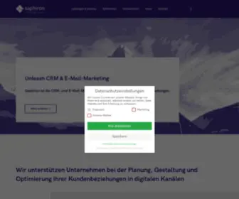 Saphiron.de(Saphiron GmbH) Screenshot