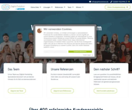 Saphirsolution.de(360° Online) Screenshot