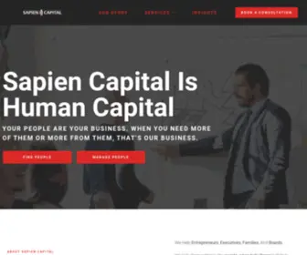 Sapiencapital.ca(Sapien Capital) Screenshot