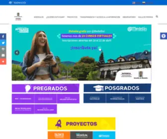 Sapiencia.gov.co(Becas Medellín) Screenshot