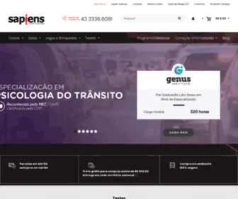 Sapiens-Psi.com.br(Sapiens Instituto de Psicologia) Screenshot