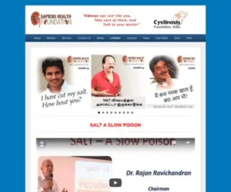 Sapiensfoundation.org(Rajan Ravichandran) Screenshot