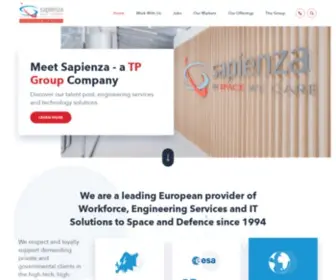 Sapienzaconsulting.com(Sapienza Group) Screenshot