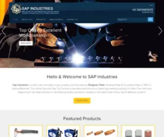 Sapindustries.in(Sap Industries) Screenshot