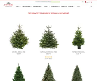 Sapins.be(Sapins de Noël) Screenshot