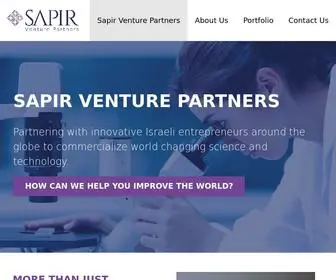 Sapirvp.com(Empowering the Entrepreneur) Screenshot