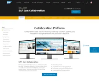 Sapjam.com(SAP SuccessFactors Work Zone) Screenshot
