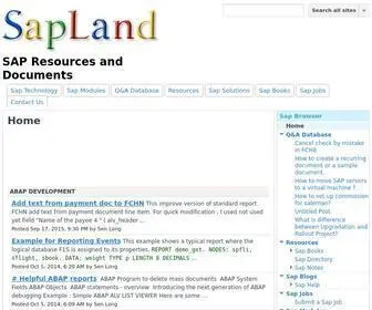 Sapland.com(Google Accounts) Screenshot