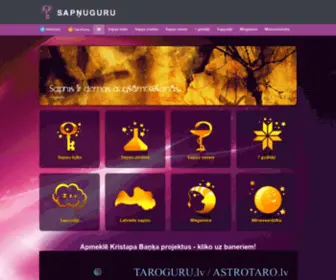 Sapnuguru.lv(Sākums) Screenshot