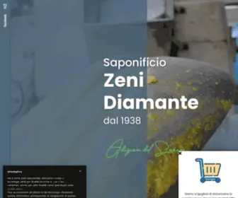 Saponificiozeni.it(Saponificio Zeni Diamante S.r.l) Screenshot