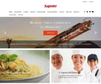 Sapore.com.br(Sapore) Screenshot