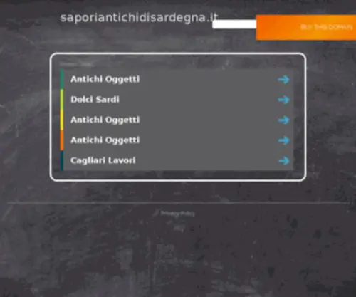 Saporiantichidisardegna.it(Ristorante Spaghetteria da Casu) Screenshot