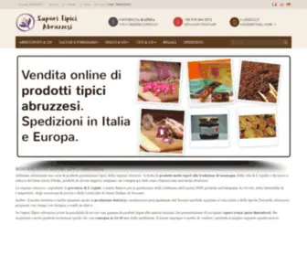 Saporitipiciabruzzesi.com(Sapori Abruzzesi) Screenshot