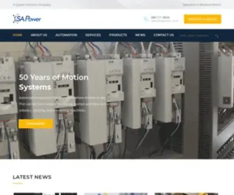 Sapower.co.za(SA Power South Africa) Screenshot