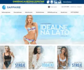 Sapphire-Fashion.pl(Tanie stroje kąpielowe damskie online) Screenshot