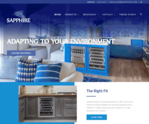 Sapphireaplliances.com(Sapphire Appliances) Screenshot