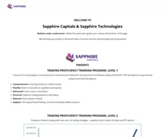 Sapphirecapitals.com(Sapphire) Screenshot