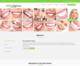 Sapphiredentalhospital.com(Sapphire Dental Hospital) Screenshot