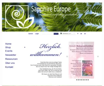Sapphireeurope.ch(Sapphire Europe) Screenshot