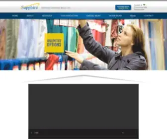 Sapphiremills.com(Fabrics, Garments and Textiles) Screenshot