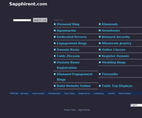 Sapphirent.com(Search Results for " ") Screenshot