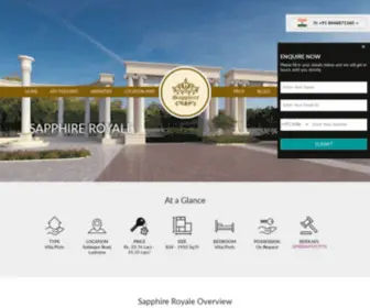 Sapphireroyaleresidency.in(Sapphire Royal Residency) Screenshot