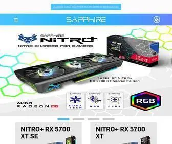 Sapphiretech.com(SAPPHIRE Technology Limited) Screenshot