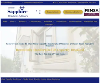 Sapphirewindows.info(Sapphire Windows) Screenshot