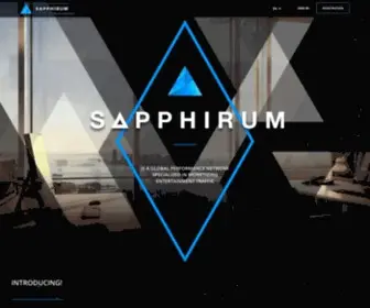 Sapphirum.com(Affiliate project) Screenshot