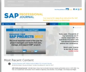 Sappro.com(SAPexperts) Screenshot