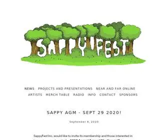 Sappyfest.com(SAPPYFEST 7) Screenshot