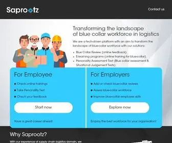 Saprootz.com(Saprootz-Home) Screenshot