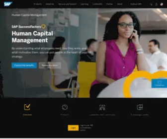 Sapsf.com(Software de gestión para empresas y soluciones) Screenshot