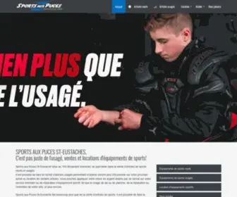 Sapsteustache.com(Sports aux Puces St) Screenshot