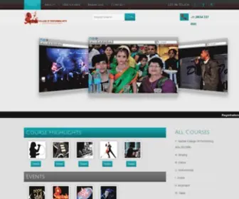 Saptak.co.in(Dance Classes) Screenshot